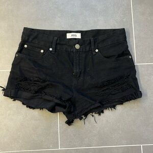 Just Black Denim Shorts Small